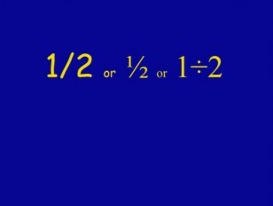 Fractions 1