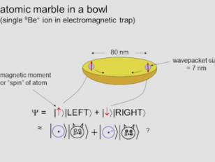 Superposition, Entanglement, and Raising Schroedinger's Cat Lindau-Nobel David Wineland Pysics 2013