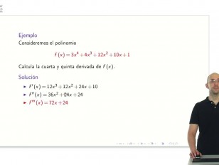 Derivadas sucesivas y polinomio de Taylor 1